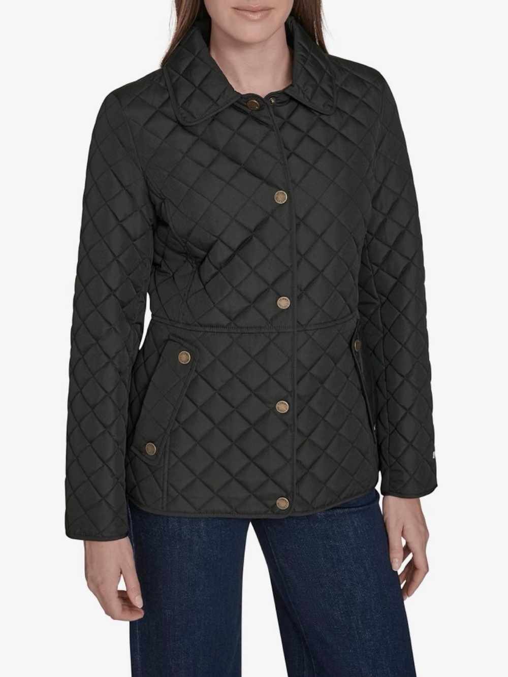 Tommy Hilfiger Black Quilted Jacket